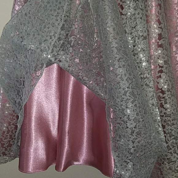 Floral lace dress for girl - Picture 3 of 6